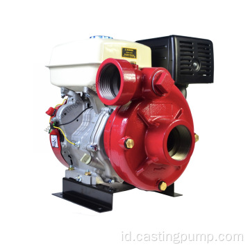 Pompa besi casting 4 &quot;x4&quot; dengan mesin bensin